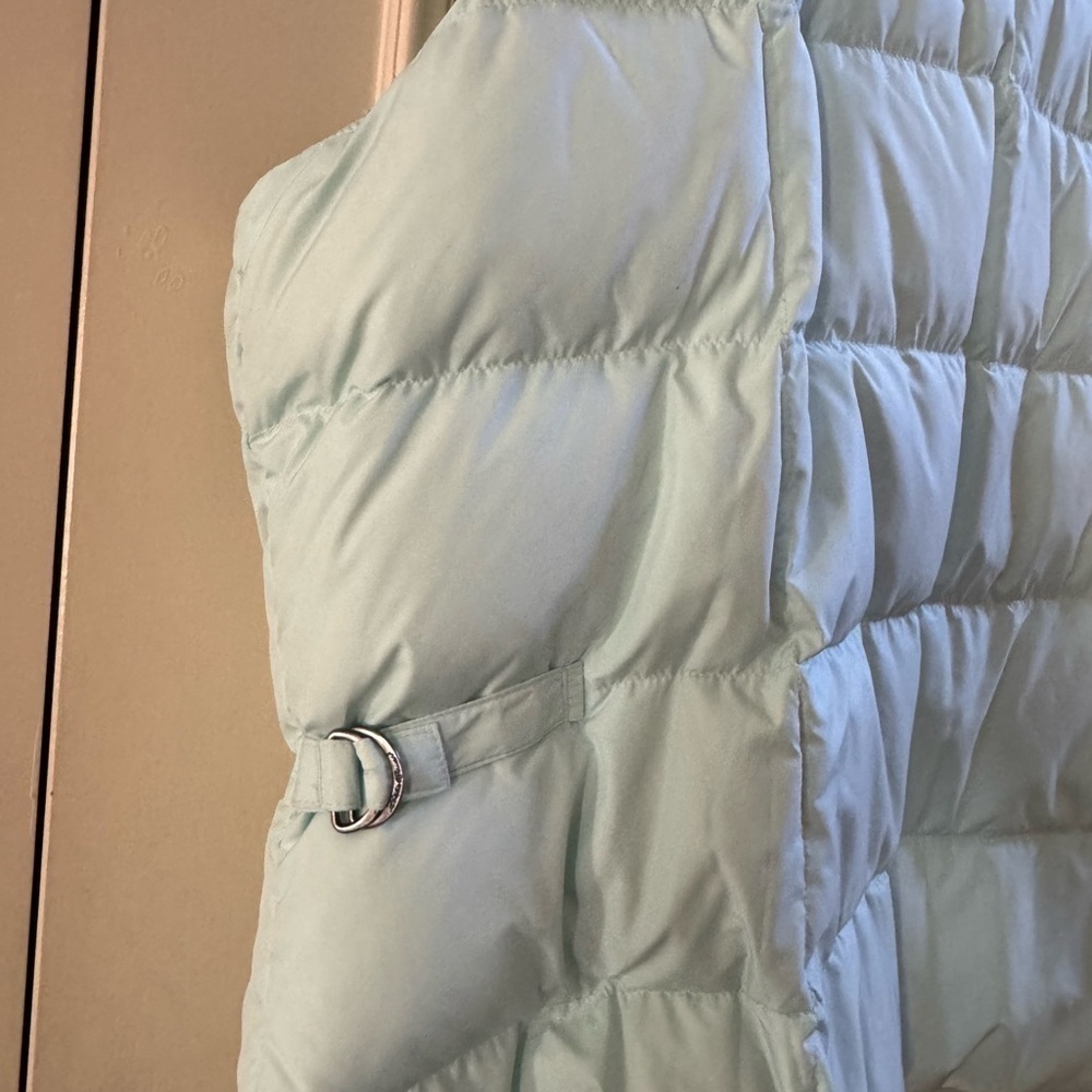 Eddie Bauer Women's Light Mint Green Puffer Vest Size 3x - Picture 6 of 7